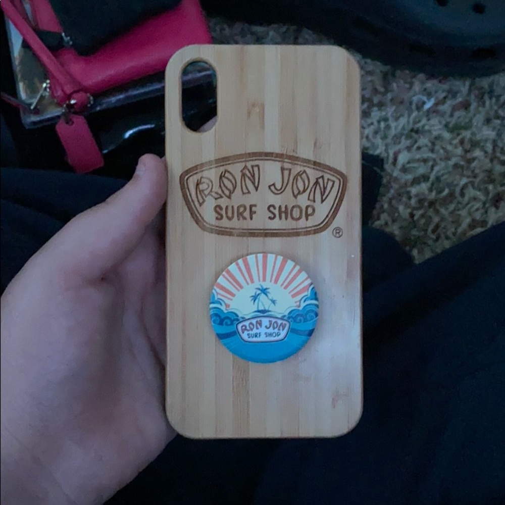Ron Jon wooden iPhone case